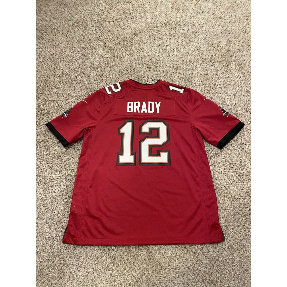Tom Brady #12 NFL Tampa Bay Buccaneers Nike On Field Authentic Jersey Size Large - Picture 2 of 5